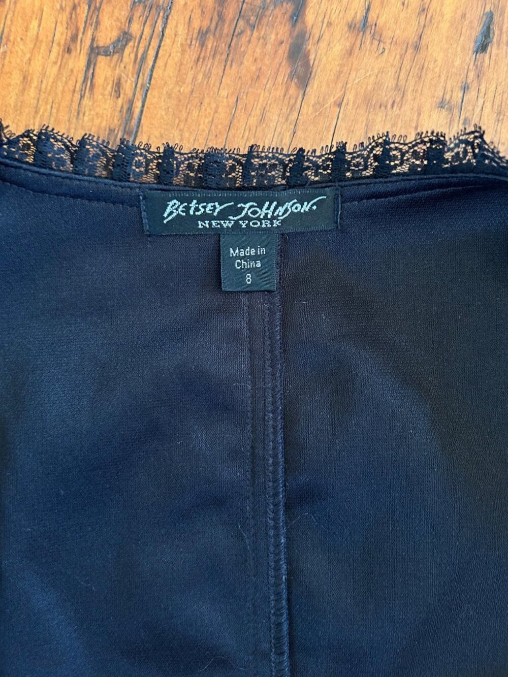 ***SOLD***Vintage Betsey Johnson Button Corset Velvet Blouse/Jacket - Picture 13 of 13